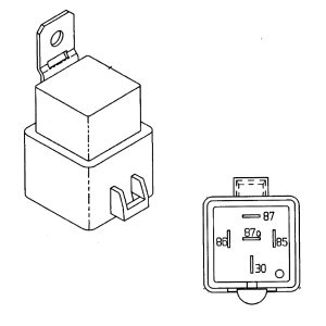 20 amp Relay Switch Assembly (24V) - 650718